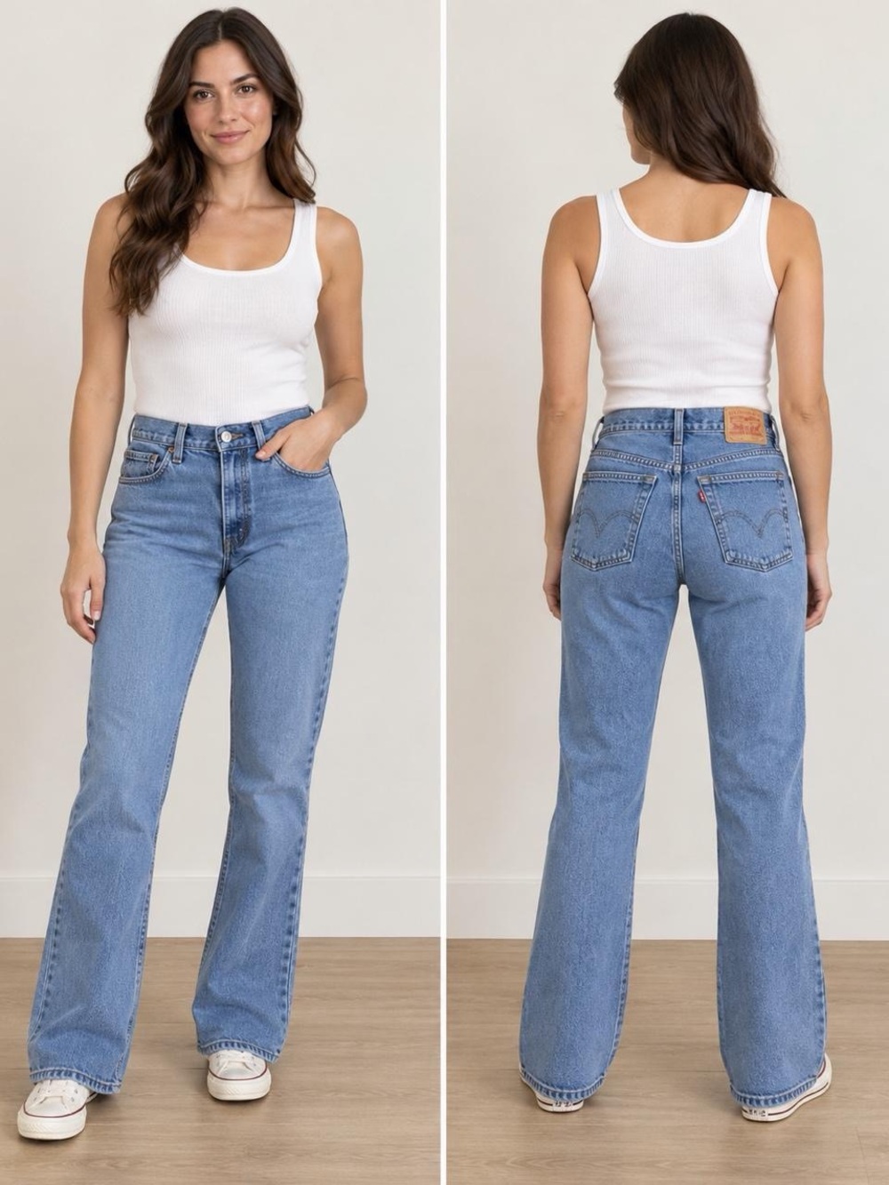 Levi’s 550 Classic Relaxed Bootcut Jeans Women’s Size 6M Light Wash